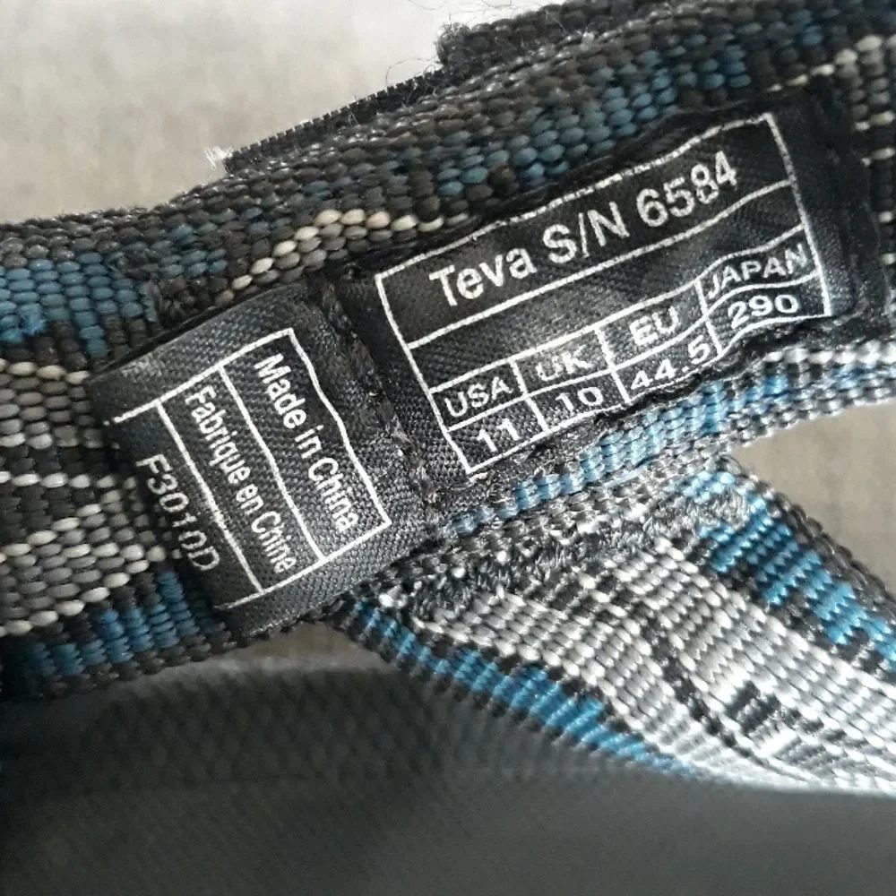 TEVA Torin Men's Hiking Sandals. Size 11.